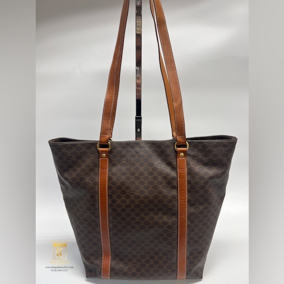 Celine Vintage Macadam Tote bag - Picture 4 of 11